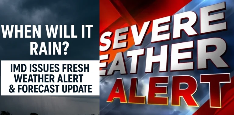 When Will It Rain? IMD’s Fresh Weather Alert & Forecast Detail