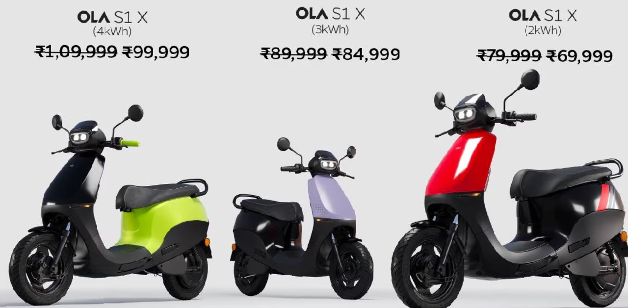 Ola Electric Gen 3 scooters price in india